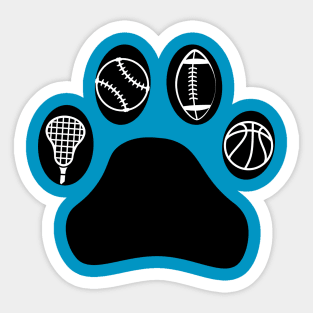 Sports paw Sticker